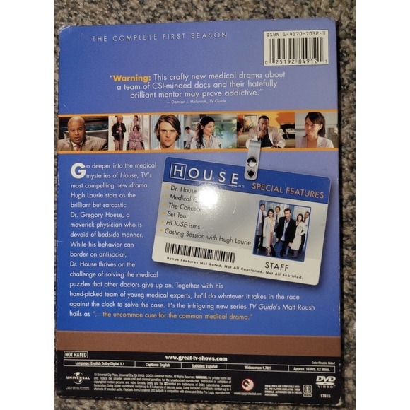 House dvd season 1 - Picture 2 of 2
